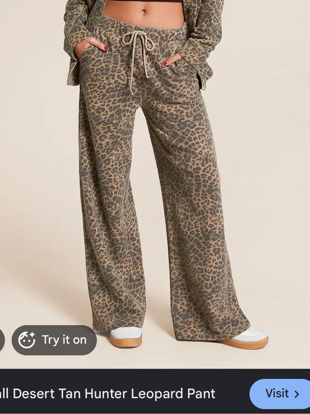 Z Supply leopard pants
